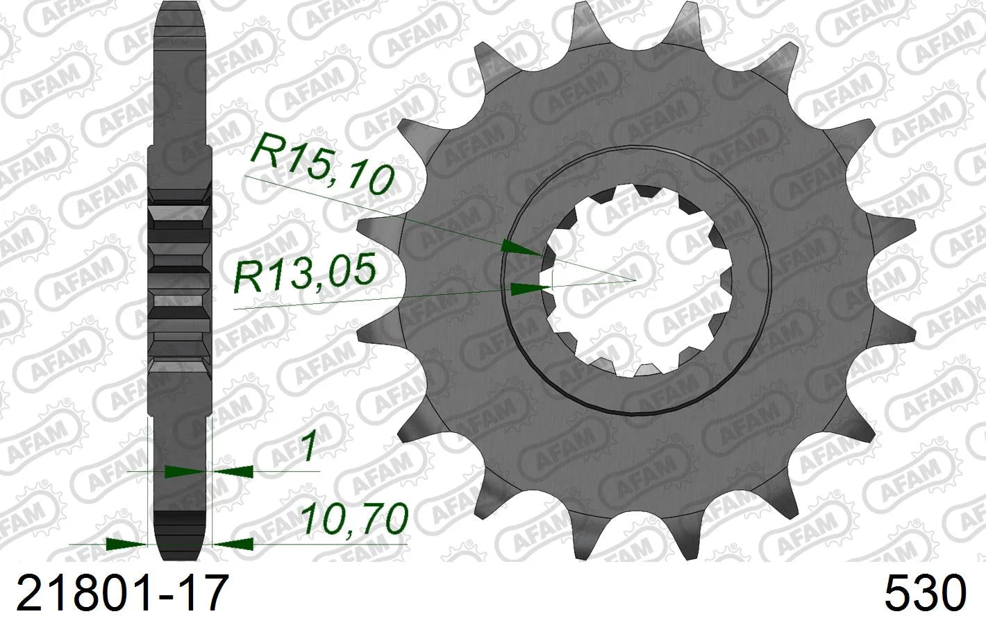 AFAM - Pignone AFAM 21801-17 Passo 530