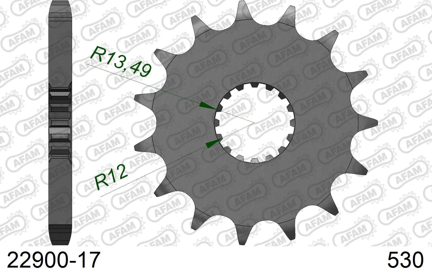 AFAM - Pignone AFAM 22900-17 Passo 530