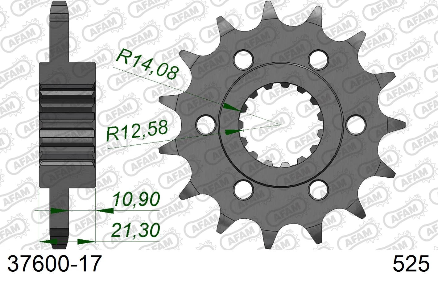 AFAM - Pignone AFAM 37600-17 Passo 525