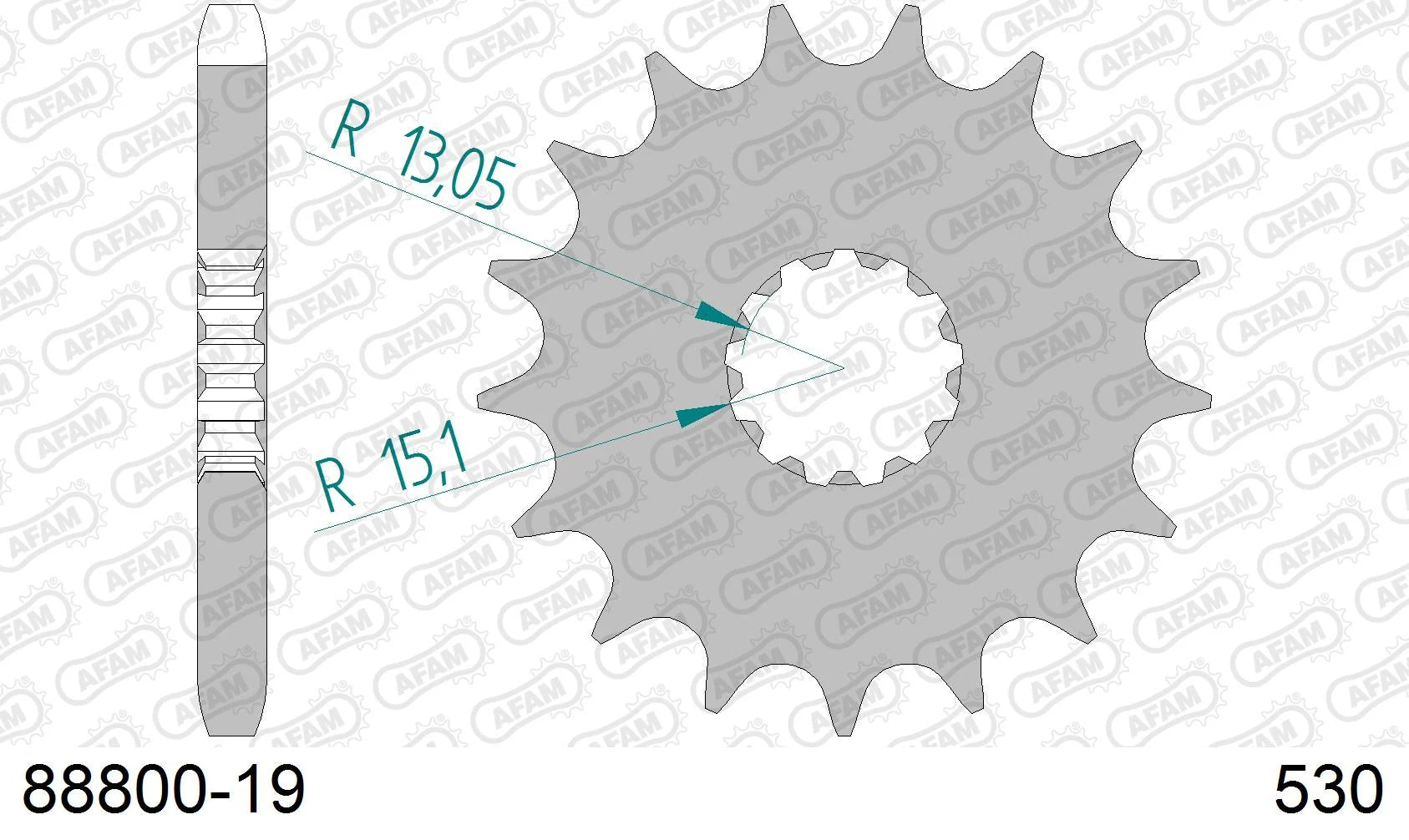 AFAM - Pignone AFAM 88800-19 Passo 530