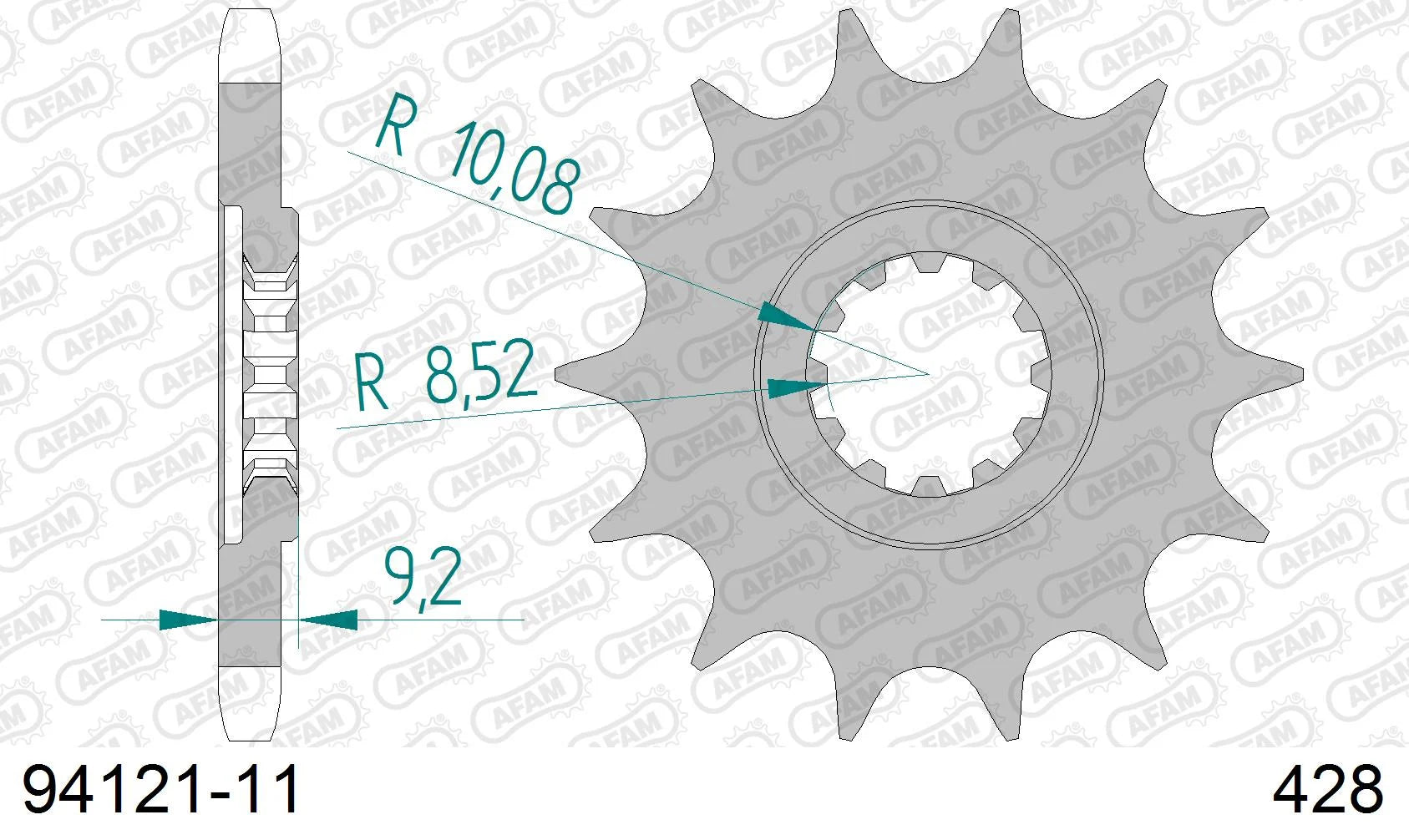 AFAM - Pignone AFAM 94121-11 Passo 428