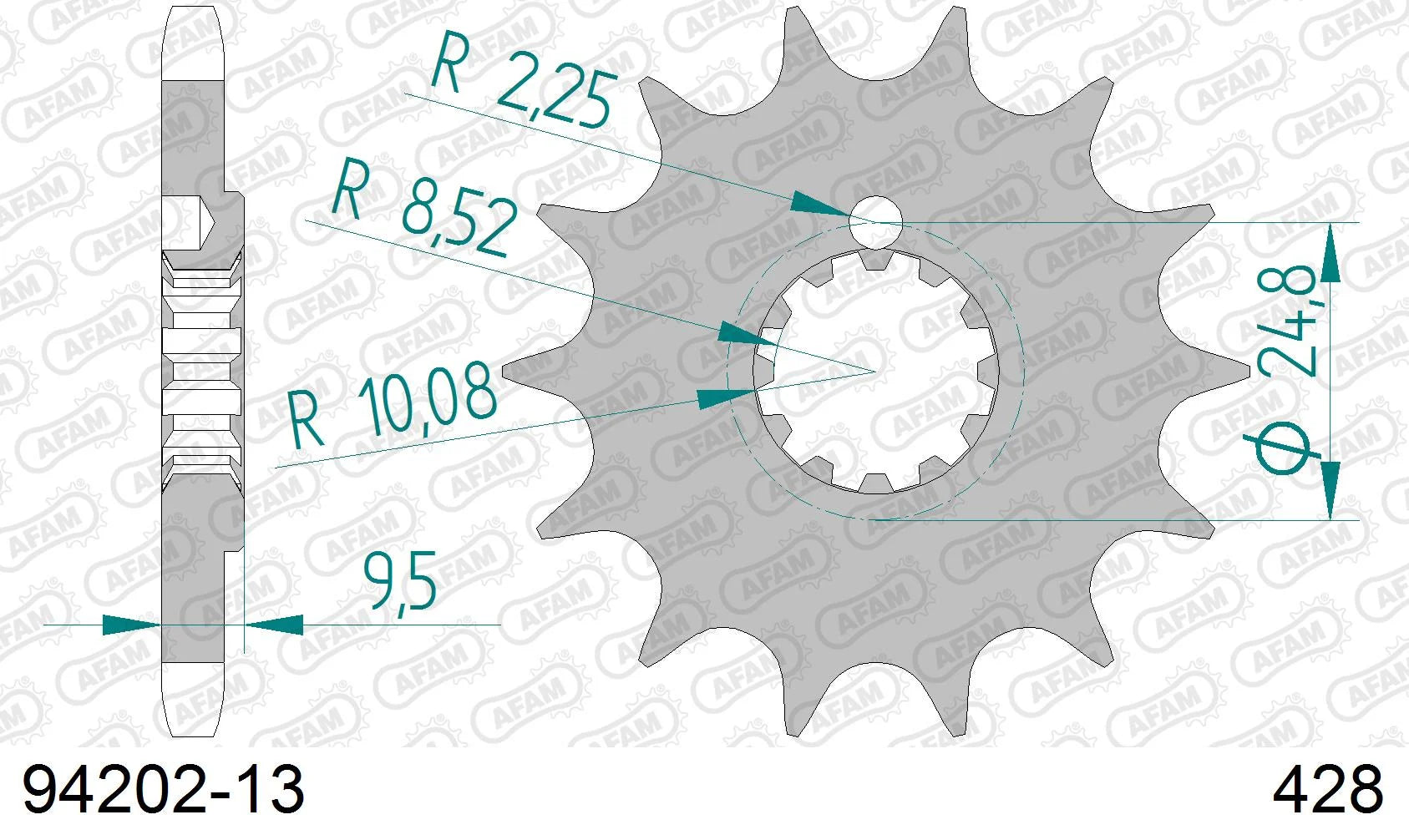 AFAM - Pignone AFAM 94202-13 Passo 428