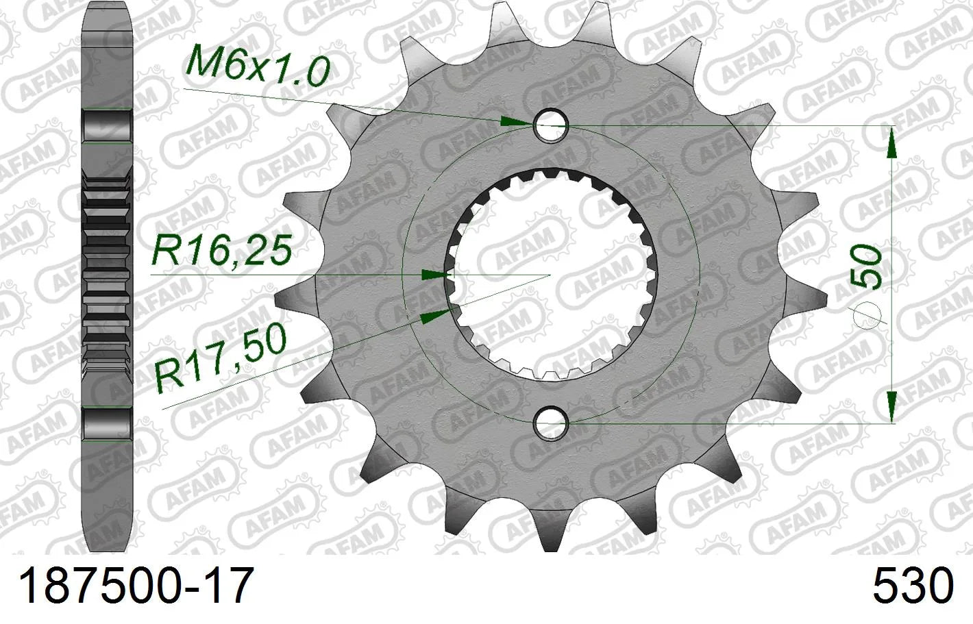 AFAM - Pignone AFAM 187500-17 Passo 530