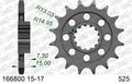 AFAM - Pignone AFAM 166800NR-17 Passo 525 con Gomma Antirumore