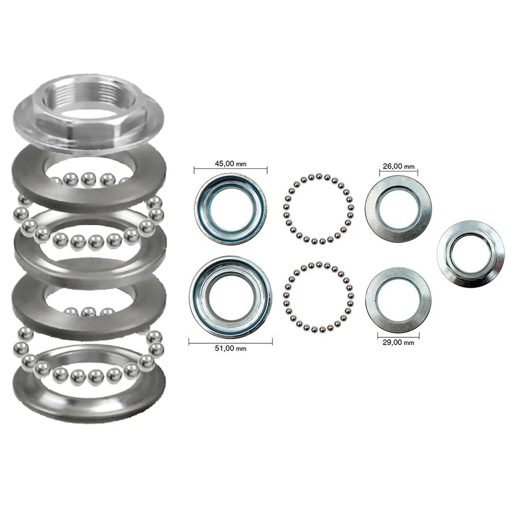 BLAST - Serie Cuscinetti Sterzo Completa MALAGUTI F15 50