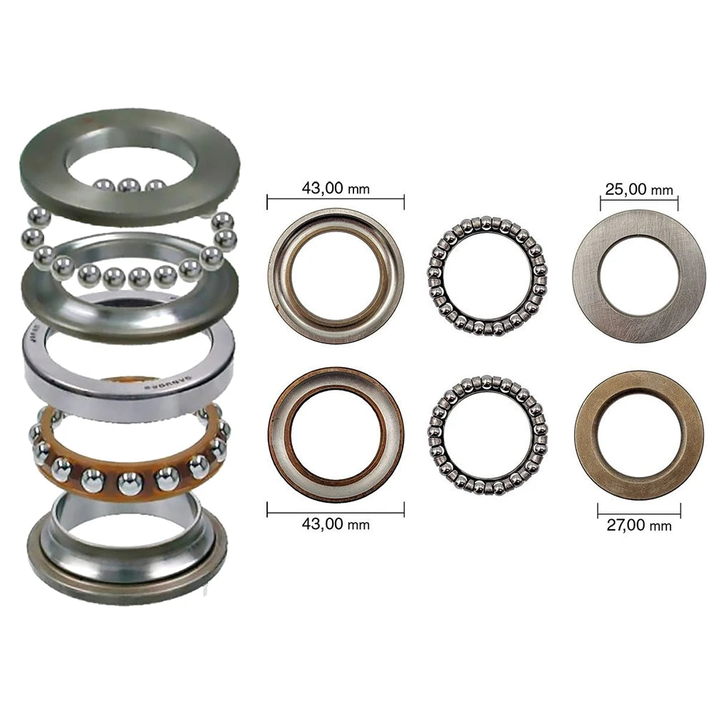 BLAST - Serie Cuscinetti Sterzo Completa YAMAHA MAJESTY 125 98-09