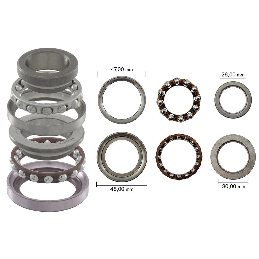 BLAST - Serie Cuscinetti Sterzo Completa YAMAHA X-MAX 125 06-09