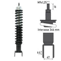 BCR - Ammortizzatore Posteriore PIAGGIO VESPA 50/125cc