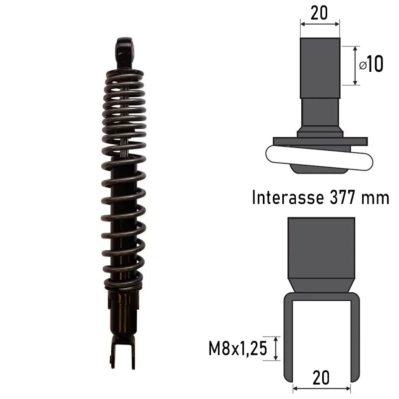 BCR - Ammortizzatore Posteriore HONDA SH 125/150cc