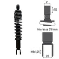 BCR - Ammortizzatore Posteriore SYMPHONY S 125/150cc