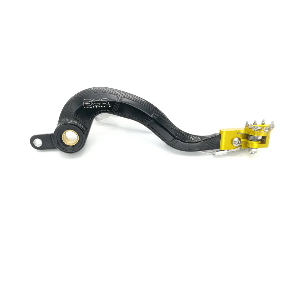 BCR - Pedale Freno SUZUKI RM 250 Z 07-14- Nero/Giallo