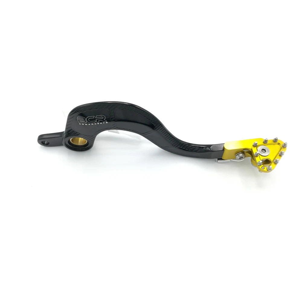BCR - Pedale Freno SUZUKI RM 450 Z 07-16- Nero/Giallo