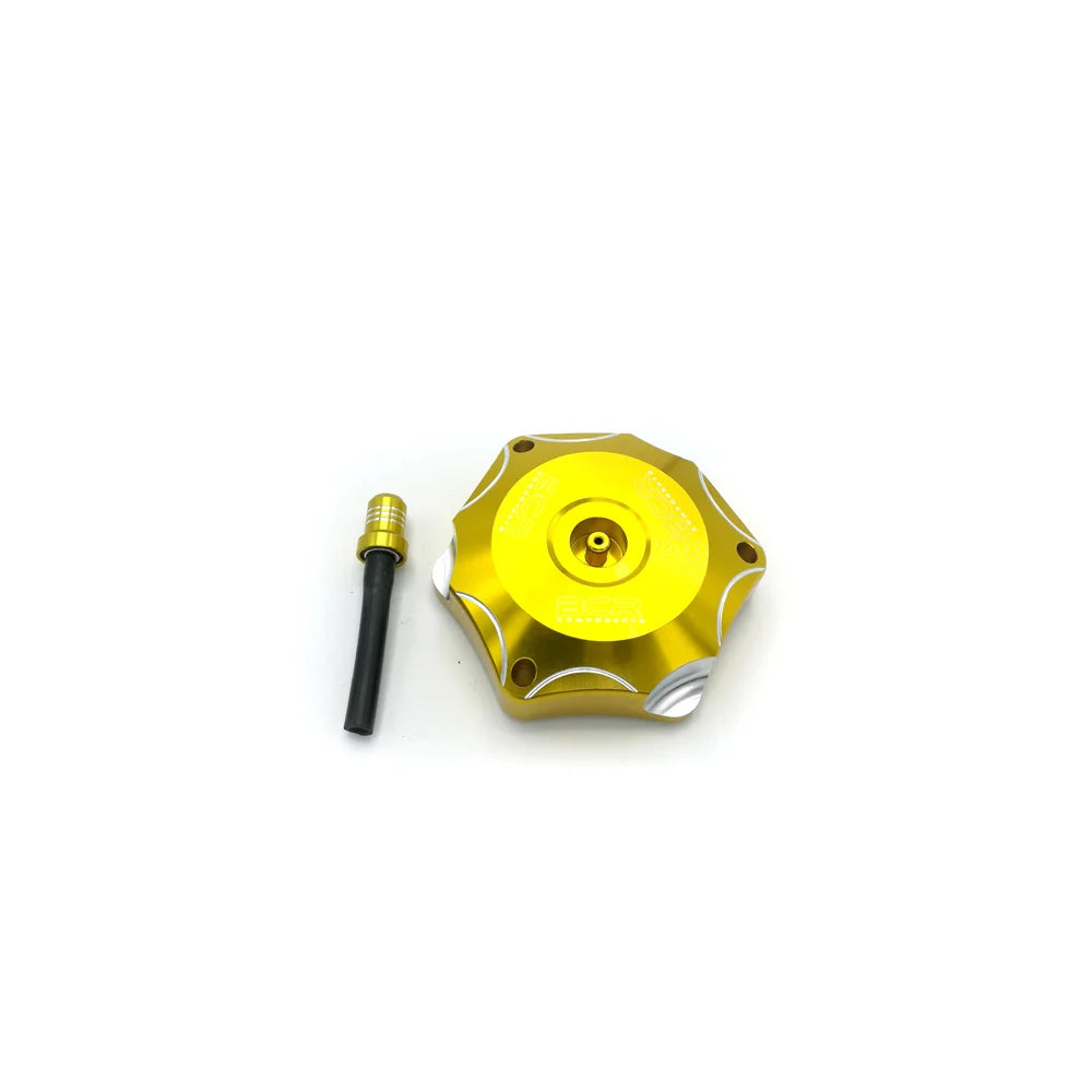 BCR - Tappo Serbatoio Benzina SUZUKI RM 250 Z 07-14 - in Alluminio, Giallo