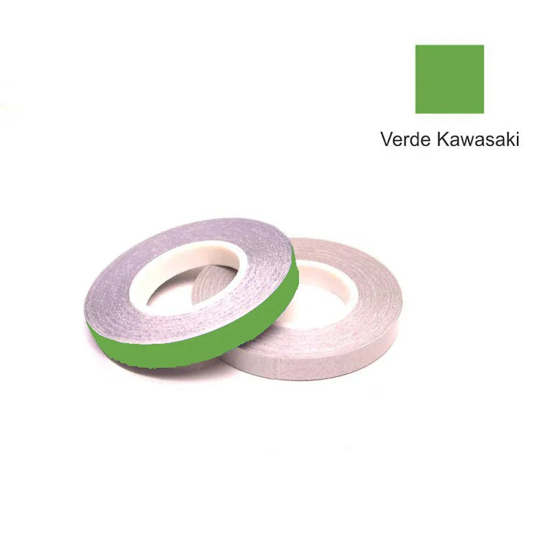 BCR - Decalco Stripe Cerchi - Verde (7mm)