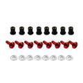 BCR - Viti Cupolino (Kit) - Anodizzate Rosso - M5