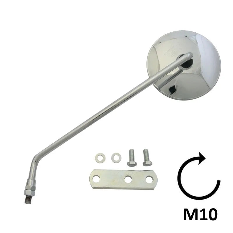 BCR - Specchio Sinistro LML STAR/PIAGGIO VESPA PX 125/150cc Cromato