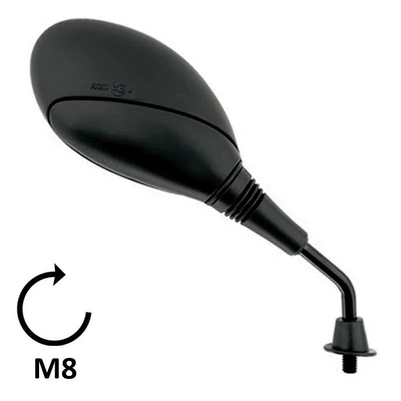 BCR - Specchio Destro KEEWAY MATRIX 50/125/150cc/PEUGEOT LXR 200cc Nero
