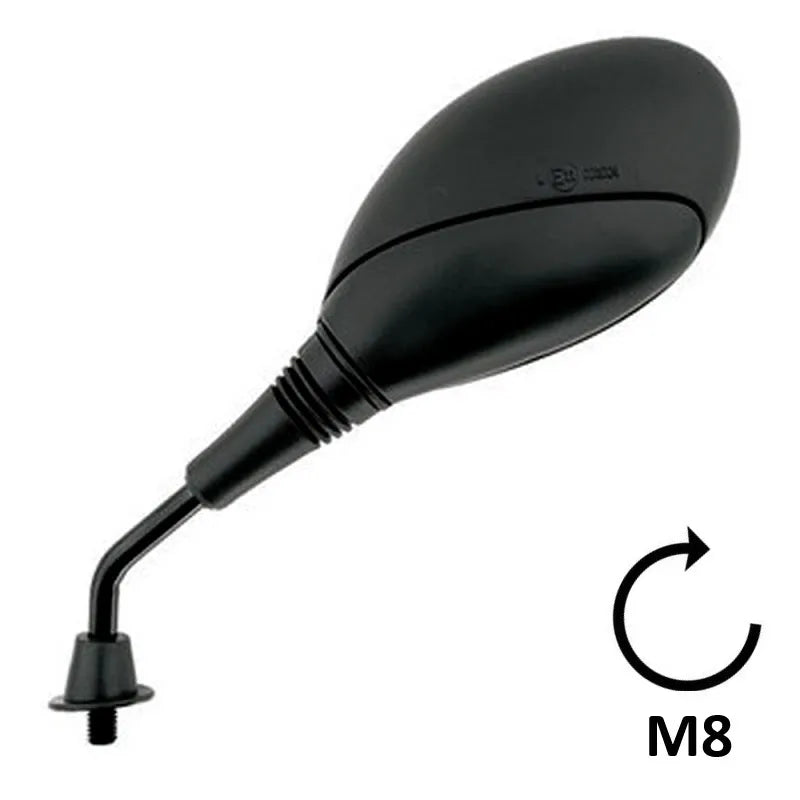 BCR - Specchio Sinistro KEEWAY MATRIX 50/125/150cc/PEUGEOT LXR 200cc Nero