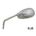 BCR - Specchio Destro/Sinistro APRILIA/PIAGGIO Cromato