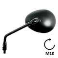 BCR - Specchio Sinistro APRILIA SCARABEO LIGHT 125/250/300/400/500cc Nero