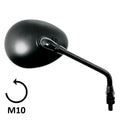 BCR - Specchio Destro APRILIA SCARABEO LIGHT 125/250/300/400/500cc Nero