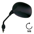 BCR - Specchio Sinistro GILERA TYPHOON/PIAGGIO NRG 50cc Nero