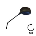 BCR - Specchio Sinistro PIAGGIO APE MIX 50/220cc Nero