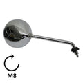 BCR - Specchio Destro PIAGGIO VESPA GTV 125/250/300cc Cromato