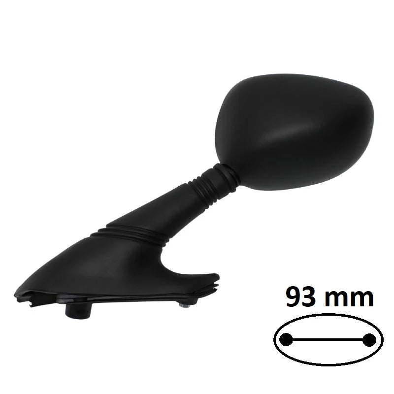 BCR - Specchio Sinistro PIAGGIO X9 125/180/200/250cc Nero
