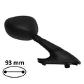 BCR - Specchio Destro PIAGGIO X9 125/180/200/250cc Nero