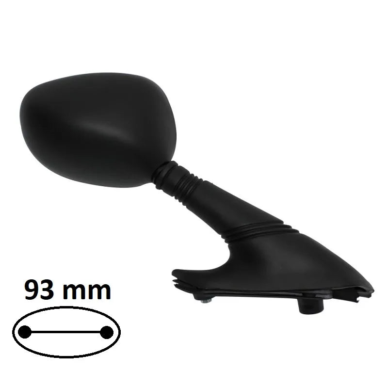 BCR - Specchio Destro PIAGGIO X9 125/180/200/250cc Nero