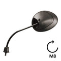 BCR - Specchio Sinistro PIAGGIO ZIP 4T 50/100/125cc Nero