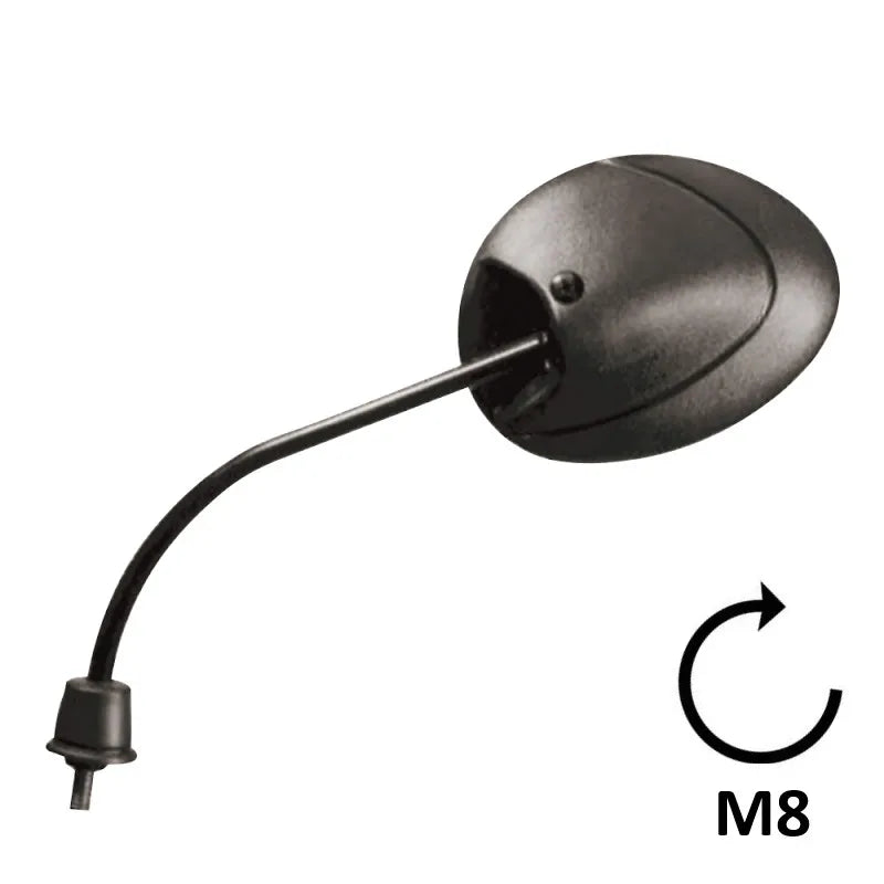 BCR - Specchio Sinistro PIAGGIO ZIP 4T 50/100/125cc Nero