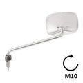 BCR - Specchio Sinistro PIAGGIO BEVERLY 125/250cc Cromato