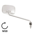 BCR - Specchio Destro PIAGGIO BEVERLY 125/250cc Cromato