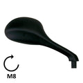 BCR - Specchio Destro PIAGGIO NRG POWER 50/125/180/200cc Nero