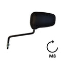 BCR - Specchio Sinistro PIAGGIO APE 420cc Nero