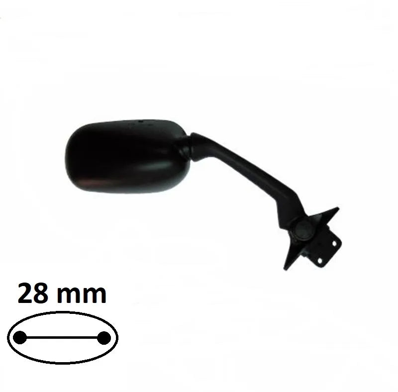 BCR - Specchio Destro YAMAHA T-MAX 530cc Nero