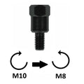 BCR - Adattatore Specchio - M10x1,25 DX (superiore) > M8x1,25 SX (inferiore)