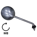 BCR - Specchio Destro PIAGGIO VESPA LX Cromato - Senza Adattatore