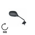 BCR - Specchio Destro YAMAHA XENTER 125/150cc Nero