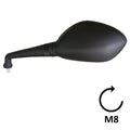 BCR - Specchio Sinistro YAMAHA X-CITY 125/250cc Nero
