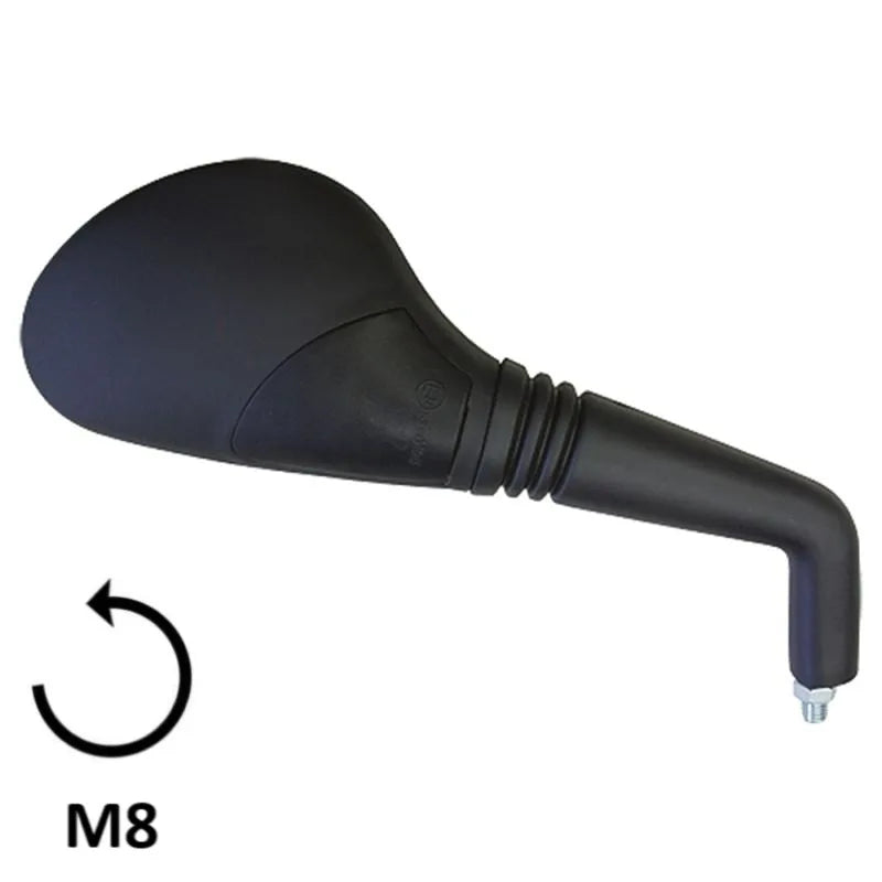 BCR - Specchio Destro MBK NITRO/YAMAHA AEROX 50/100cc Nero