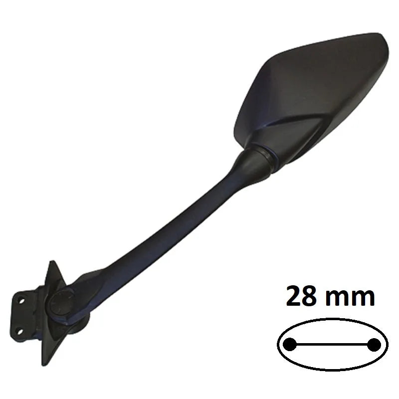 BCR - Specchio Sinistro YAMAHA T-MAX 530cc 15-16 Nero