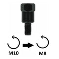 BCR - Adattatore Specchio - M10x1,25 SX (superiore) > M8x1,25 SX (inferiore)