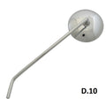 BCR - Specchio Sinistro PIAGGIO VESPA PX 125/150cc Cromato senza attacchi