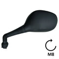 BCR - Specchio Sinistro YAMAHA X-MAX 125/250cc Nero