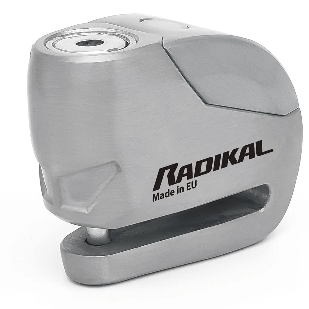 RADIKAL - Lucchetto Bloccadisco Sonoro RK9 in Acciaio - Perno Ø 6mm