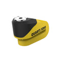 OXFORD - Lucchetto Bloccadisco QUARTZ XD10 Giallo/Nero - Perno Ø 10mm