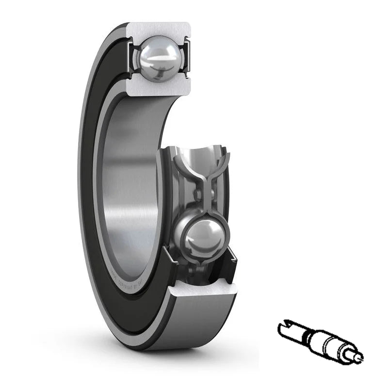 SKF - Cuscinetto 6000-2RSH/C3 10x26x8mm